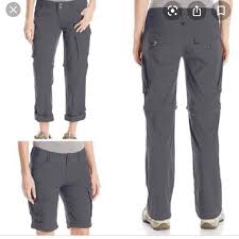 Prana hiking convertible pants sz6